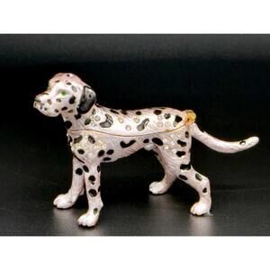 Dalmatian Delight Decorative Trinket Box - The Spot-On Storage Solution
